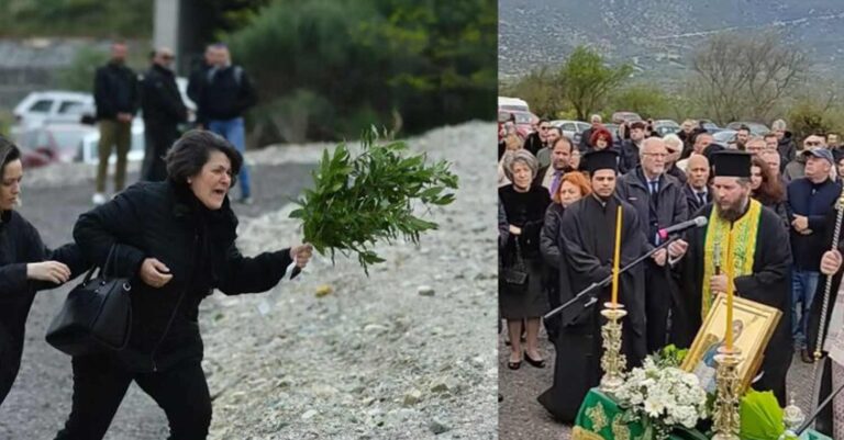 Τέμπη: Μνημόσυνο για τις 40 μέρες από το δυστύχημα με τους 57 νεκρούς