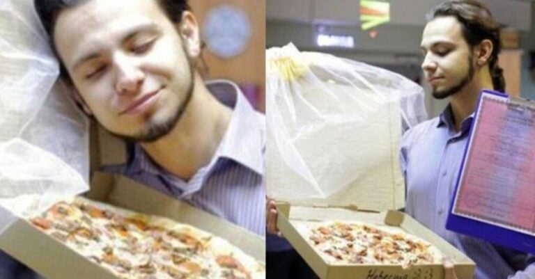 27χρονο «μπακούρι» παντρεύτηκε με μία πίτσα γιατί τον απογοήτευσαν οι γυναίκες – «Βρήκα το άλλο μου μισό»