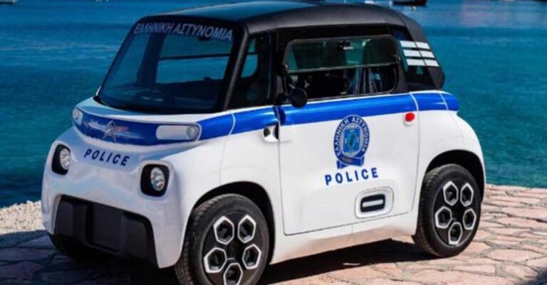 Το… μικρότερο περιπολικό του πλανήτη είναι στην Ελλάδα – Τελική ταχύτητα 45 χλμ/ώρα