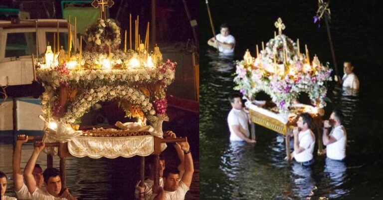 Μεγάλη Παρασκευή – Ύδρα: Ο λόγος που περιφέρουν τον Επιτάφιο στη θάλασσα