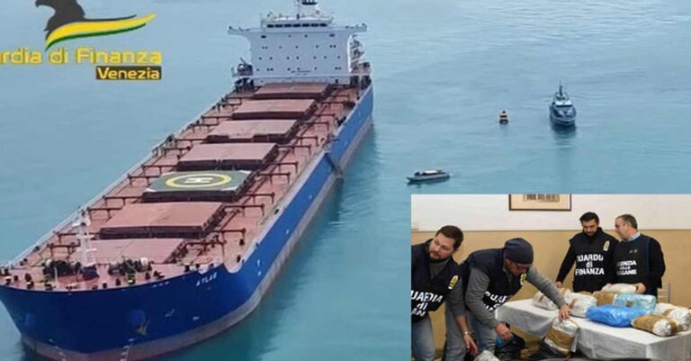 Aυτός είναι ο Έλληνας εφοπλιστής που το πλοίο του πιάστηκε με 850 κιλά κοκαΐνης στην Βενετία