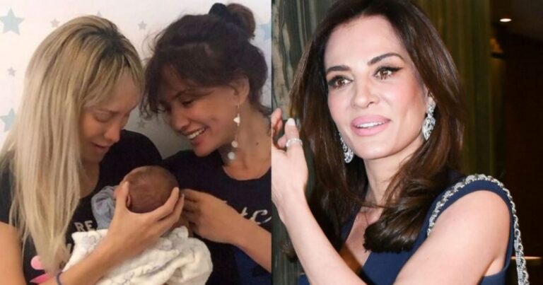 Βγαλμένη από ταινία του Χόλιγουντ: Η Δήμητρα Ματσούκα βάφτισε το παιδί της αδερφής της και όλοι κοιτούσαν το φόρεμά της