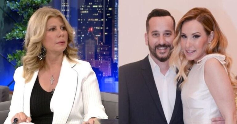 Ροζ οπτασία: Η Ζήνα Κουτσελίνη έγινε νονά στη βάφτιση του συνεργάτη της, αλλά όλοι πρόσεξαν 1 πράγμα πάνω της