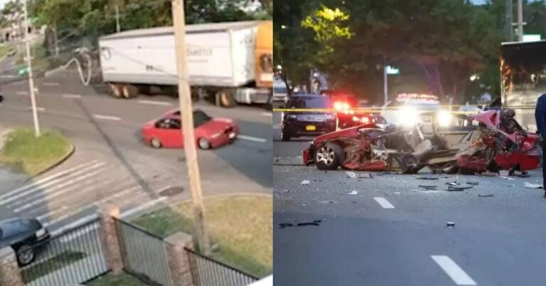 Φρικτό τροχαίο: Διαλύθηκε το πολυτελές αμάξι που οδηγούσε 16χρονος, νεκpή η 14χρονη συνοδηγός