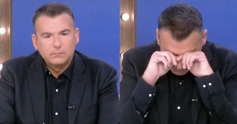 Βούρκωσε ο Γιώργος Λιάγκας: «Ήταν λάθος αυτό που του έκανα, μακάρι να μπορούσα να ζητήσω συγνώμη»