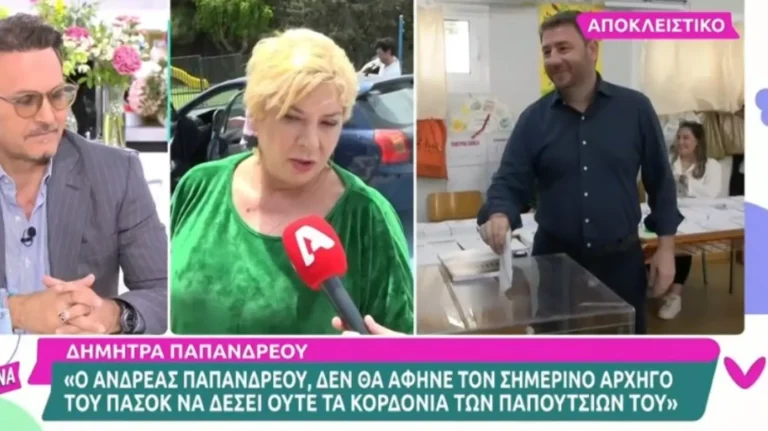 Δήμητρα Λιάνη: «Ο Ανδρέας Παπανδρέου δεν θα άφηνε τον σημερινό αρχηγό του ΠΑΣΟΚ να δέσει ούτε τα κορδόνια των παπουτσιών του»