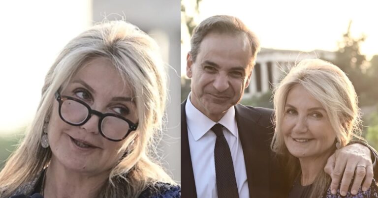 Αντί να κοιτούν τον Μητσοτάκη, κοιτούσαν εκείνη: Η Μαρέβα πήγε ντυμένη έτσι στην βράβευση και αποθεώθηκε