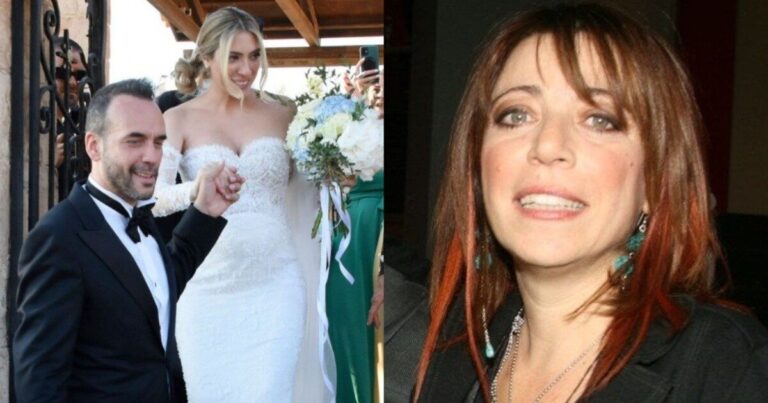 Έβαλε σε όλες τα «γυαλιά»: Η Δήμητρα Παπαδοπούλου πήγε ντυμένη έτσι στο γάμο του Μουζουράκη & τράβηξε τα φλας