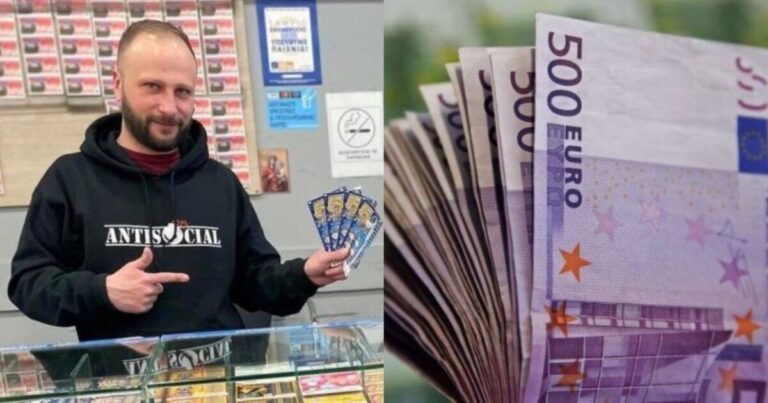 Με μόλις 5€ άλλαξε όλη του τη ζωή: Υπερτυχερός Θεσσαλονικιός θα εισπράττει 110.000€ για τα επόμενα 5 χρόνια