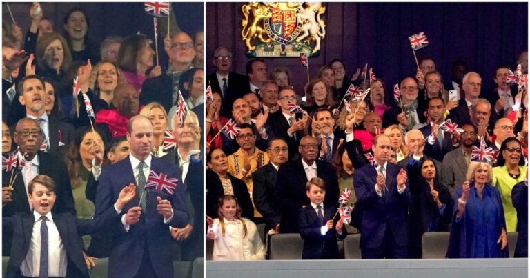 Παύλος – Μαρί Σαντάλ: Τρελό κέφι στη συναυλία για τη στέψη πίσω από τον Γουίλιαμ και την Καμίλα