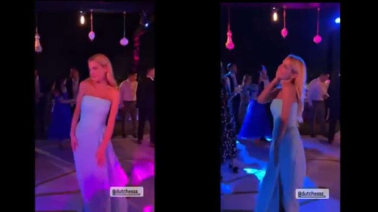 Την κοιτούσαν όλοι στην πίστα – Ο χορός της Δούκισσας Νομικού στο γλέντι του γάμου του αδερφού της, Νικήτα