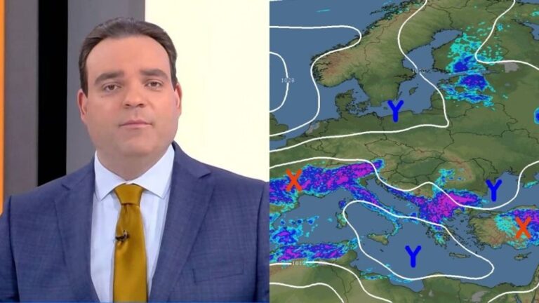 Κλέαρχος Μαρουσάκης: Τούμπα όλα ξαφνικά – Έτσι θα είναι ο καιρός το τριήμερο του Αγίου Πνεύματος
