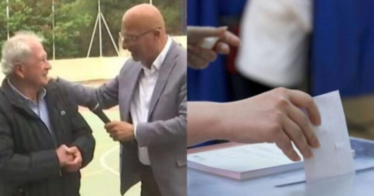 Μερακλής ψηφοφόρος μετά την κάλπη πήγε για προβατίνα με τη σύζυγό του
