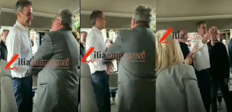 Μητσοτάκης – Πύργος: Τα άκουσε από οργισμένο πολίτη – «Μας κλέψατε τις σχολές»