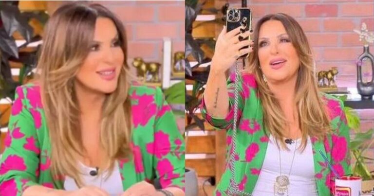 «Αν ενοχλούμε, να φύγουμε»: «Έλιωσε» η Γερμανού με τον γοητευτικό καλεσμένο της, το on air φλερτ & η παρατήρηση