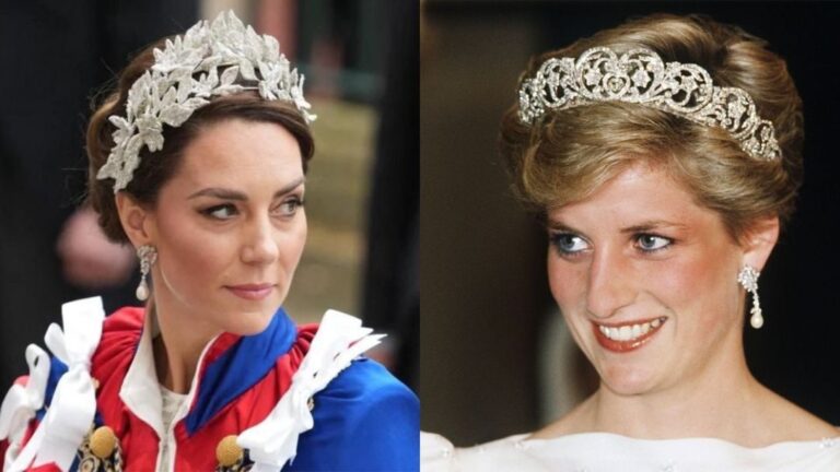 Ρίγη συγκίνησης: Έτσι τίμησε η Κέιτ Μίντλετον την πριγκίπισσα Νταϊάνα και «έσπασε» τη βασιλική παράδοση στη στέψη του Καρόλου
