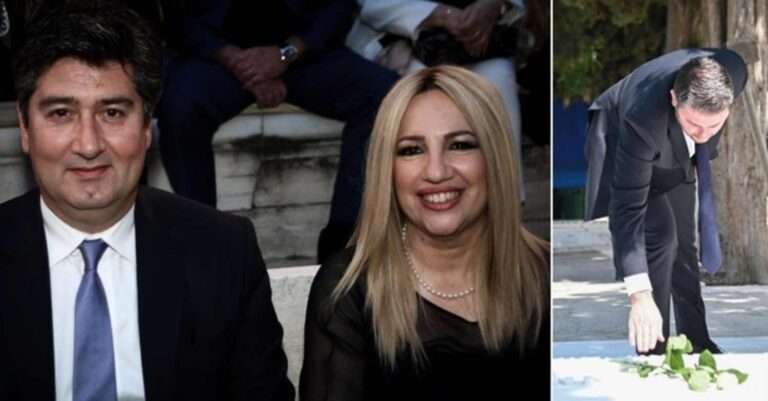 Τσούνης: Η αντίδραση του συζύγου της Γεννηματά για το λουλούδι που άφησε ο Ανδρουλάκης στον τάφο της