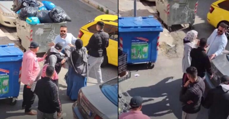 Αθήνα: Ταξιτζής πιάνεται στα χέρια με οικογένεια τσιγγάνων στη μέση του δρόμου