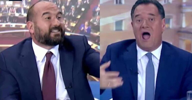 Χαμός στον «αέρα»: Πλακώθηκαν Τζανακόπουλος και Γεωργιάδης σε ζωντανή σύνδεση