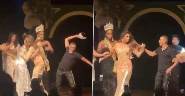 Βραζιλία: Χαμός στα καλλιστεία Miss Γκέι – Σύζυγος εισέβαλε στη σκηνή και πέταξε το στέμμα