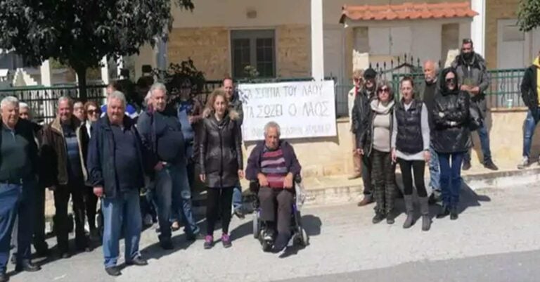 Eικόνες ντροπής στη Χαλκιδική: Πέταξαν στον δρόμο 81χρονο με αναπηρία – Ήταν εγγυητής του άνεργου γιου του