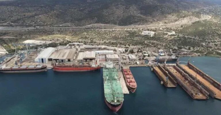 Ναυπηγεία Ελευσίνας: Επισκευάζονται ταυτοχρόνως πέντε πλοία