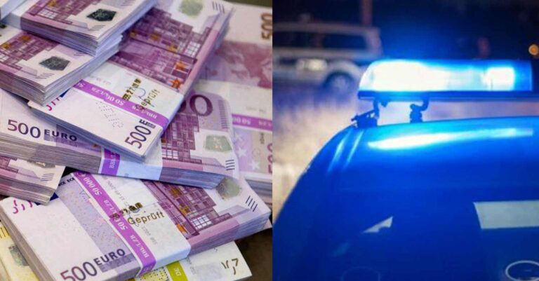 Οδηγός πετούσε χρήματα από το παράθυρο ενώ τον καταδίωκαν αστυνομικοί
