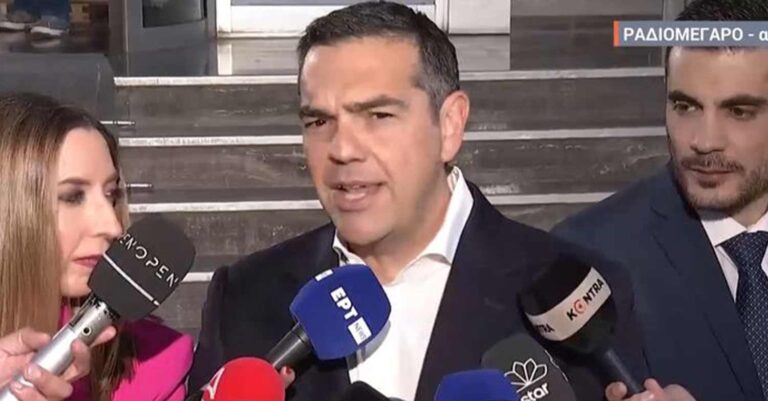Αλέξης Τσίπρας για debate: «Ελπίζω ο ελληνικός λαός να βγει πιο σοφός σήμερα»