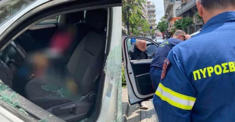Παραλίγο νέα τραγωδία: Παιδί κλειδώθηκε στο αυτοκίνητο της μητέρας του – Έσπασαν το παράθυρο για να το βγάλουν