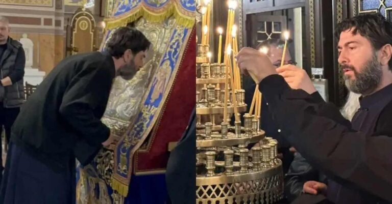 Στη Μητρόπολη για να προσκυνήσει την εικόνα «Άξιον Εστί» ο πατήρ Αντώνιος – «Αθώος»