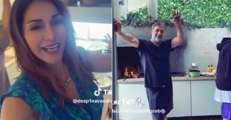 «Γεια σου ψήστη μου»: Η Δέσποινα Βανδή αποθεώνει τον Βασίλη Μπισμπίκη μπροστά από το μπάρμπεκιου