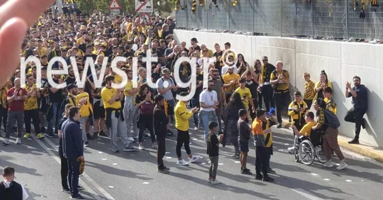 ΑΕΚ: Συγκλονιστική στιγμή με τους οπαδούς να φωνάζουν «να τος ο πρωταθλητής» σε άτομο με αναπηρικό καροτσάκι