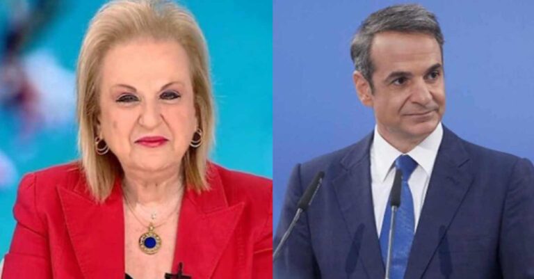 Η Ματίνα Παγώνη στο πλευρό του Κυριάκου Μητσοτάκη: «Ψηφίζω Νέα Δημοκρατία από τότε που γεννήθηκα! Δεν μπορώ να αλλάξω»