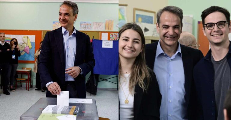 Με την ψηφιακή του ταυτότητα ψήφισε ο Μητσοτάκης: «Αύριο θα ξημερώσει ακόμα καλύτερη μέρα για την πατρίδα μας»