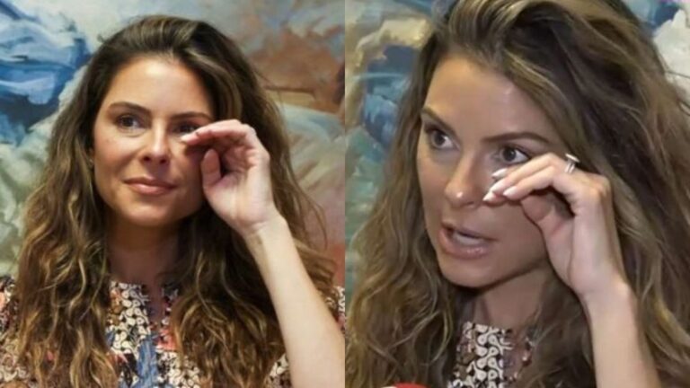 Ξέσπασε σε δάκρυα η Μαρία Μενούνος: «Το παιδί μου θα μιλάει ελληνικά. Θα είναι πιο Ελληνίδα από μένα»