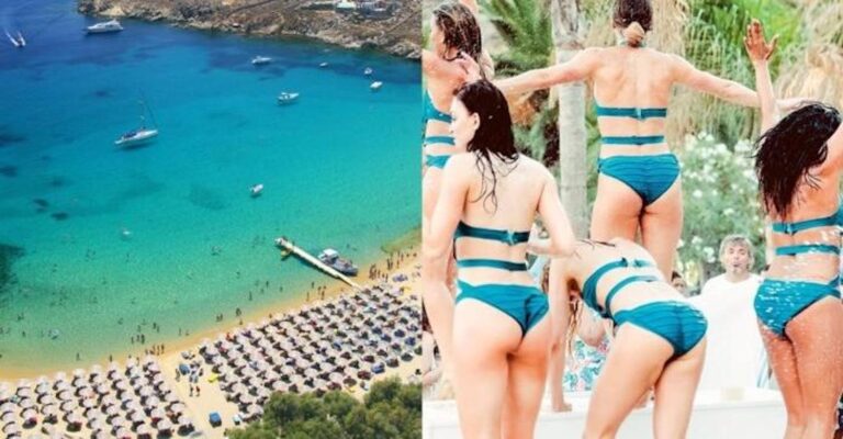 Μύκονος: Αγγελία για μοντέλα «κράχτες» σε παραλίες του νησιού  –  Οι παροχές που προσφέρονται