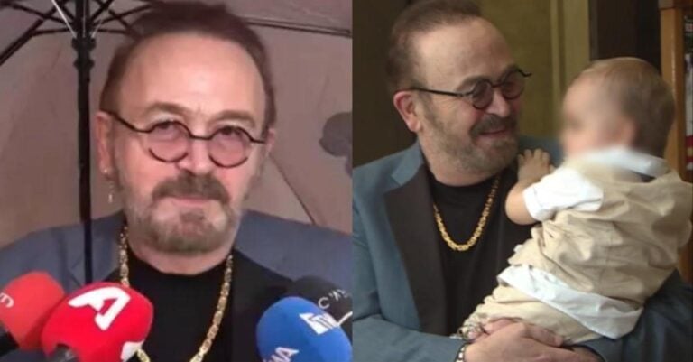 «Δεν συγκινούμαι ιδιαίτερα, είναι η τέταρτη φορά»: Ο Σταμάτης Γονίδης για τη βάφτιση του εγγονού του