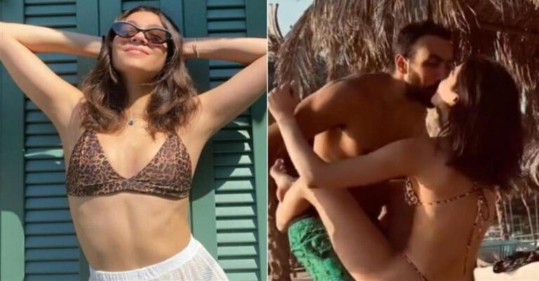 Καλοπερνάει η Μελίνα Νικολαΐδη: Τα «καuτά» φιλιά με τον Αλέξανδρο Πολυχρονιάδη στην Ίο