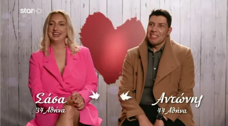 First Dates: Ο Αντώνης έριξε… «πόρτα» στη Σάσα που ήταν σίγουρη πως εκείνος τη θέλει
