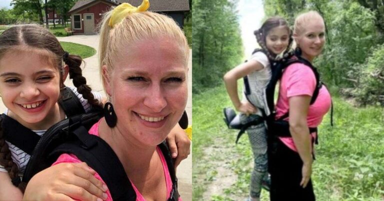 Υποδειγματική Δασκάλα κουβάλησε παράλυτη μαθήτρια στη πλάτη της για να μη χάσει τη σχολική εκδρομή