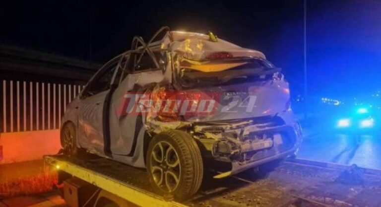 Είχαν Άγιο: Μπετονιέρα εκσφενδόνισε IX με μητέρα και δύο παιδάκια στην Πάτρα