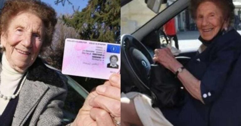 Η ψυχή δεν έχει ηλικία: Κυρία 100 ετών ανανέωσε το δίπλωμά της και κάνει τις βόλτες της