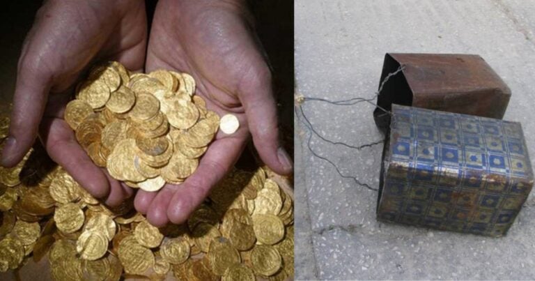 76χρονος Λαρισαίος έκρυψε σε τενεκέ 4.600 χρυσές λίρες αξίας 2.000.000 εupώ και όταν τον άνοιξε δεν βρήκε τίποτα