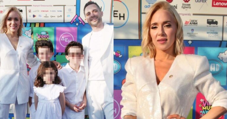 Ασορτί ντυμένοι όλη η οικογένεια: Τα παιδιά της Καλομοίρας για πρώτη φορά στη σκηνή των MAD VMA