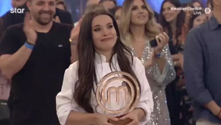 Τελικός MasterChef: Μεγάλη νικήτρια η Μαρία Μπέη