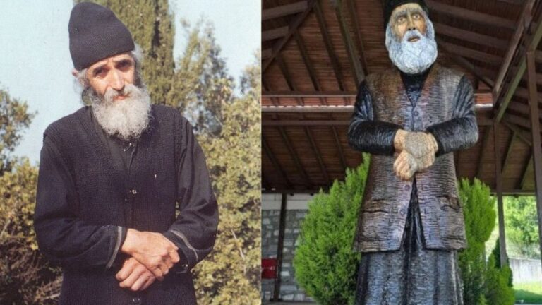 Χίλια μπράβο: Μαθητές στην Καλαμπάκα έφτιαξαν ολόκληρο ξυλόγλυπτο με την μορφή του Αγίου Παϊσίου