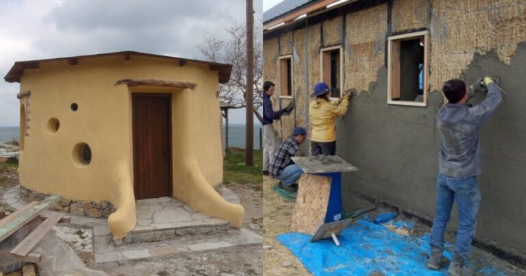 Έλληνες κατασκευάζουν… παραμυθόσπιτα: Φτιάχνονται από άχυρο και πηλό, είναι δροσερά τα καλοκαίρι και κοστίζουν όσο ένα ταξίδι σε νησί