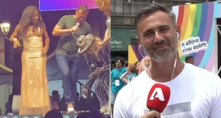 Ο Γιώργος Καπουτζίδης φόρεσε τακούνια στη σκηνή: «Να μην φοβάται κανένα παιδί να μιλήσει για τη σεξουαλικότητά του»