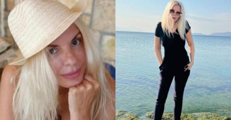 Κολυμπάει με 18°C υπό καταρρακτώδη βροχή: Σούσουρο με την Αννίτα Πάνια, δεκάδες αντιδράσεις κάτω από το βίντεό της