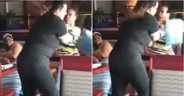 Μάνα έσπασε ποτńρι στο κεφάλı σερβιτόρας επειδή «προσέβαλε» τον ανάπηρο γιο της